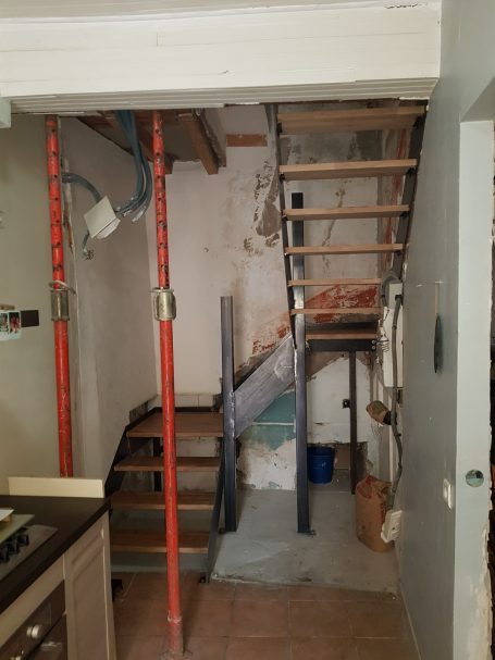 fabrication escalier acier